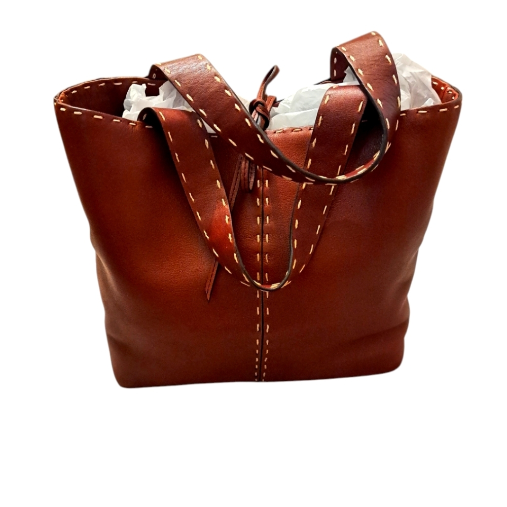 Southwestern Leather Bag.  Adrienne Vittadini Shoulder /Under Arm Bag. SALE